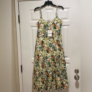 Show me your Mumu fruit midi Dress - Multicolor